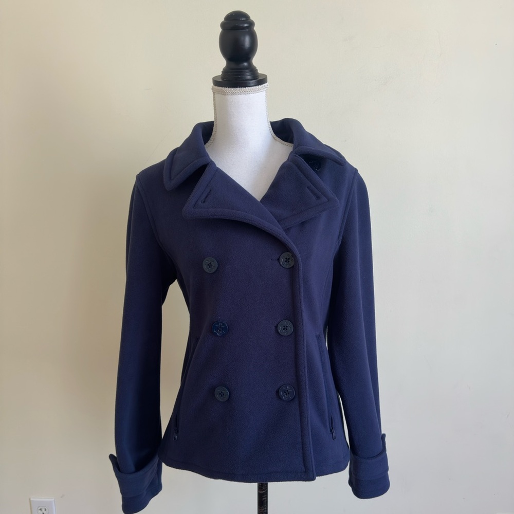 Nautica || Classic Navy Women's Peacoat coat Sz M